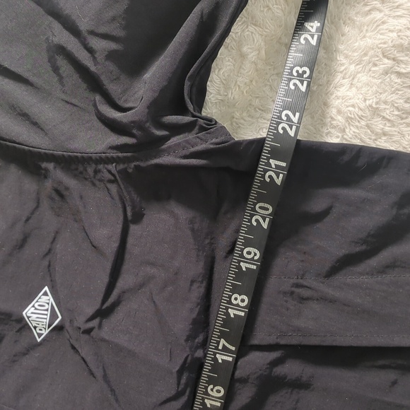 Danton 🇯🇵 Japan Hooded Windbreaker/Showerproof Jacket Medium Black - Picture 8 of 12